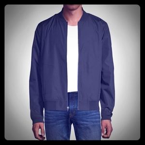 MSX Mens Medium Weight Bomber Fleece Jacket sz L